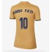 Cheap Barcelona Ansu Fati #10 Away Football Shirt Women 2022-23 Short Sleeve